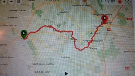 Autun til Beaune