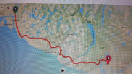 Dag 8, Egersund til Flekkefjord