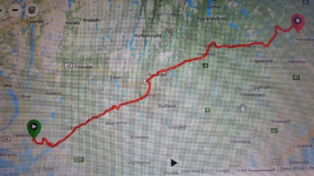 Dag 9, Flekkefjord til Hynnekleiv