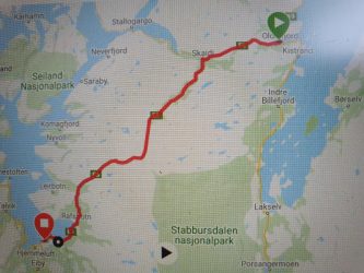 Dag – 12; Olderfjord – Alta