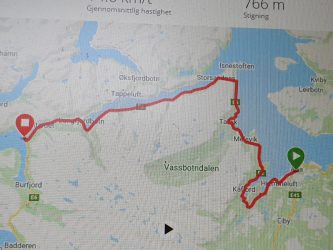 Dag – 14; Alta – Burfjord