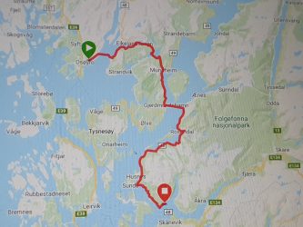 Dag-44; Osøyro – Skånevik